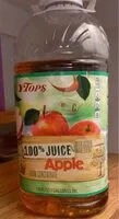 Mängden socker i Tops 100% apple juice