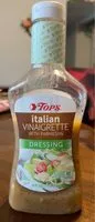 Mängden socker i Italian vinaigrette with parmesan dressing