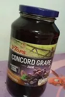 Mängden socker i Concord Grape Jam