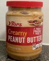 Mängden socker i Creamy peanut butter