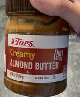 Mängden socker i Creamy almond butter