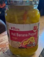 Mängden socker i Hot banana pepper rings