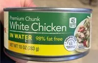 Mängden socker i Premium chunk white chicken in water