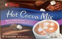 Mängden socker i Milk chocolate with mini marshmallows hot cocoa mix