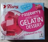 Mängden socker i Raspberry Gelatin Dessert
