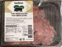 Mängden socker i Fuet ibérico extra