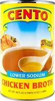 Mängden socker i Low salt chicken broth