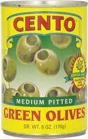 Mängden socker i Pitted green olives