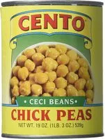 Mängden socker i Ceci beans chick peas
