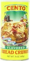 Mängden socker i Flavored bread crumbs