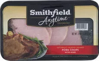 Mängden socker i Anytime favorites pork chops