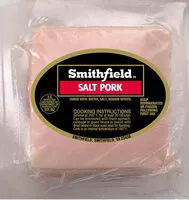 Mängden socker i Sliced salt pork