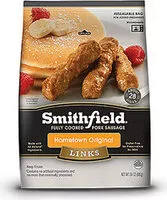 Mängden socker i Hometown original fully cooked pork sausage links