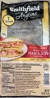 Mängden socker i Hickory Smoked Boneless Ham Slices - 7 Pieces