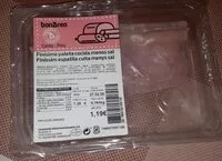 Mängden socker i Finísimo paleta cocida menos sal