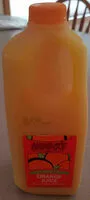Mängden socker i Hugo's Family Marketplace 100% pure orange juice from concentrate