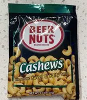 Mängden socker i Cashews