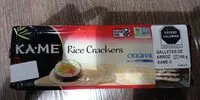 Mängden socker i Original rice crackers