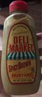 Mängden socker i Deli Market Spicy Brown Mustard