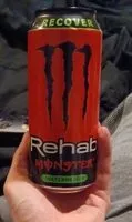 Mängden socker i Monster Rehab watermelon