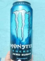 Mängden socker i monster Energy zero sugar