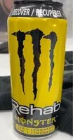Mängden socker i Rehab monster