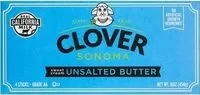 Mängden socker i Unsalted Sweet Cream Butter