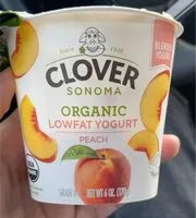 Mängden socker i Organic Lowfat Yogurt Peach