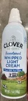 Mängden socker i Whipped Light Cream