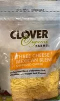 Mängden socker i Three cheese mexican blend