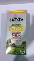 Mängden socker i Organic DHA Omega-3 whole milk