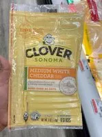 Mängden socker i Organic medium white cheddar cheese