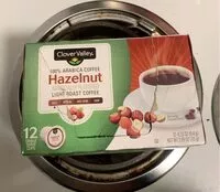 Mängden socker i Hazelnut artificially flavored light roast coffee