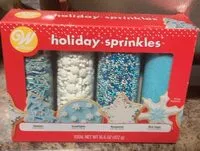 Mängden socker i Wilton holiday sprinkles