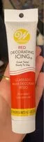Mängden socker i Red decorating icing