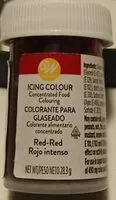 Mängden socker i Colorante para glaseado rojo