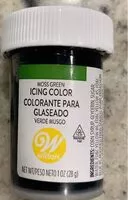 Mängden socker i Moss Green Icing Color