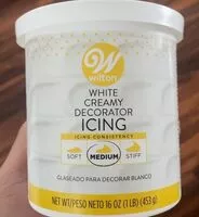 Mängden socker i White creamy decorator icing