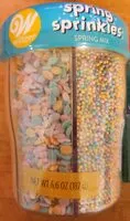 Mängden socker i Spring Mix Sprinkles