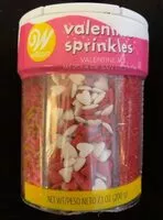 Mängden socker i Valentine Sprinkles