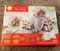 Mängden socker i Ready to build gingerbread kit Mini Village