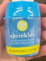 Mängden socker i Blue sanding sugar