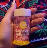 Mängden socker i valentine sprinkles