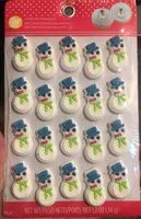 Mängden socker i Icing decorations