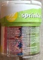 Mängden socker i Party sprinkles