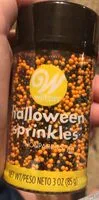 Mängden socker i Halloween sprinkles