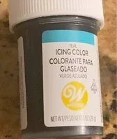 Mängden socker i Teal icing color