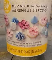 Mängden socker i Meringue Powder