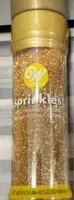Mängden socker i Gold Pearlized Sugar Sprinkles