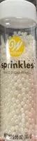 Mängden socker i Sprinkles white sugar pearls
